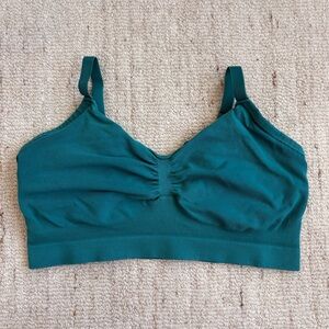 Kindred Bravely Sublime Bamboo Hands-Free Pumping Lounge & Sleep Bra Teal